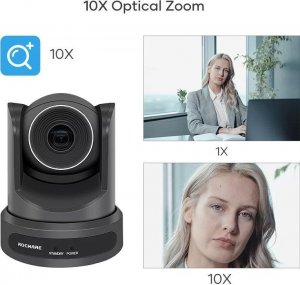 Kamera internetowa Rocware Kamera USB PTZ 1080p do wideokonferencji - ROCWARE RC20 4