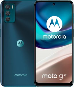 Smartfon Motorola Moto G42 4/128GB Dual SIM Turkusowy  (                               ) 1