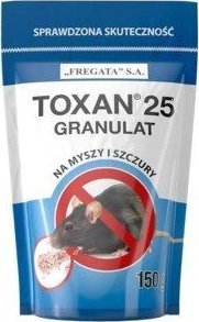 Fregata Trutka myszy szczury Toxan Granulat 150g 1