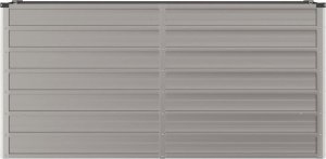 vidaXL vidaXL Donica ogrodowa, szara, 160x40x77 cm, stal kortenowska 4