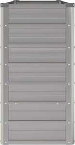 vidaXL vidaXL Donica ogrodowa, szara, 160x40x77 cm, stal kortenowska 5