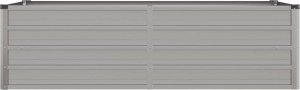 vidaXL vidaXL Donica ogrodowa, szara, 160x80x45 cm, stal kortenowska 4