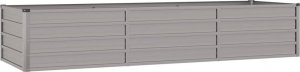 vidaXL Donica ogrodowa, szara, 240x80x45 cm, stal kortenowska 2