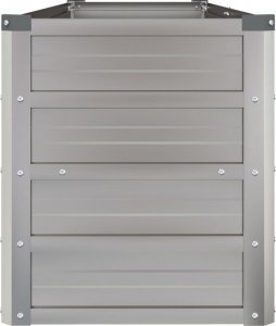 vidaXL vidaXL Donica ogrodowa, szara, 160x40x45 cm, stal kortenowska 5