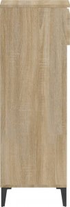vidaXL vidaXL Półka na buty, dąb sonoma 40x36x105 cm, materiał drewnopochodny 7