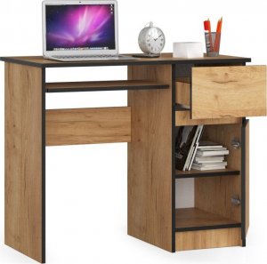 Biurko Fabryka Mebli Akord Piksel Dąb Craft 90 cm x 50 cm 2