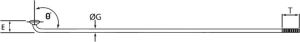 Cn Spoke Szprychy MAC14 2.0-2.0-2.0 stal nierdzewna 254mm czarne 72szt 2