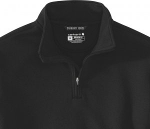 Carhartt Bluza Carhartt Quarter Zip Mid Mock Neck Black 1