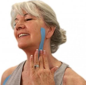 Kinesio Taśma tejp tape Kinesio Tex Gold LIGHT TOUCH + Kinesiotaping Zielony 10