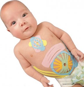 Kinesio Taśma tejp tape Kinesio Tex Gold LIGHT TOUCH + Kinesiotaping Fioletowy 8