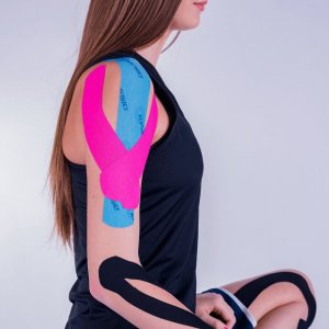 Kinesio Taśma tejp Kinesio Tex Classic 5cm x 4m Kinesiotaping Niebieski 3