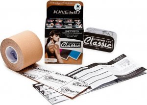 Kinesio Taśma tejp Kinesio Tex Classic 5cm x 4m Kinesiotaping Niebieski 5