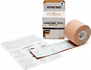 Kinesio Taśma tape tejp Kinesio Tex Gold FP 5cm x 5m Kinesiotaping Czerwony 5