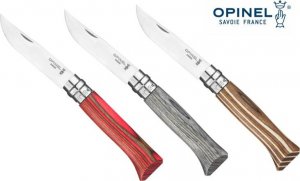 Opinel Nóż Inox Laminated Grey Natural 08 5