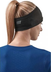CEP CEP Opaska na głowę do biegania zimowa unisex Uniwersalny Czarny 9