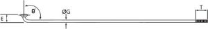 Cn Spoke Szprychy STD14 2.0-2.0-2.0 stal nierdzewna 176mm srebrne + nyple 144szt. 2