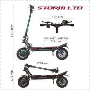 Hulajnoga elektryczna Dualtron Storm LTD 4