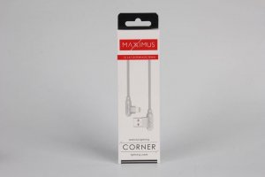 Kabel USB Maxximus USB-A - Lightning 1 m Biały (PRZ000262) 4