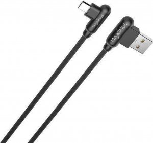 Kabel USB Maxximus USB-A - microUSB 1 m Czarny 2