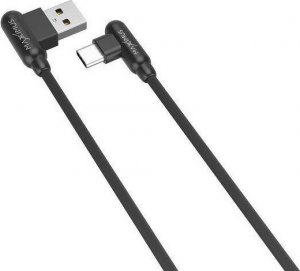 Kabel USB Maxximus USB-A - USB-C 1 m Czarny 2