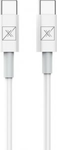 Kabel USB Maxximus USB-C - USB-C 1 m Biały (PRZ000269) 2
