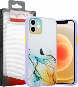 Maxximus MX AQUARELLE IPHONE 12 ŻÓŁTO-NIEBIESKI / YELLOW-NAVY 4