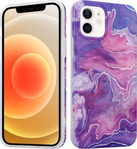 Maxximus MX MARBLE IPHONE 12 MINI PINK / RÓŻOWY 1
