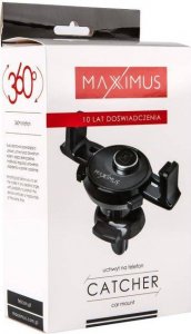 Maxximus UCHWYT SAMOCHODOWY MAXXIMUS CATCHER czarny, do kratki, samozamykający 8