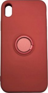 OEM Etui Silicon Ring do Iphone X/XS jasno czerwony 1