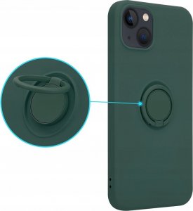 OEM Etui Silicon Ring do Iphone XR zielony 1