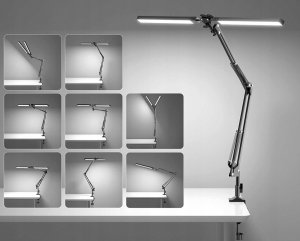 OEM LAMPKA NA SZYJĘ LED 1000mAh BLACK / CZARNY 13