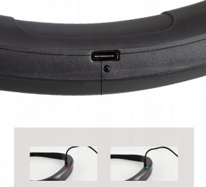 OEM LAMPKA NA SZYJĘ LED 1000mAh BLACK / CZARNY 4