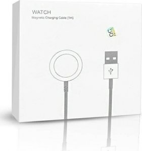 Kabel USB OEM MAGNETYCZNY KABEL DO ŁADOWANIA APPLE WATCH, WHITE / BIAŁY 2