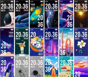 Smartband OEM Smart Band M7 BLACK / CZARNY, MAGNETYCZNE 8