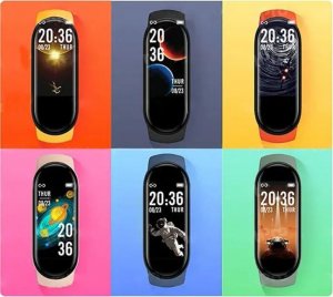 Smartband OEM Smart Band M7 BLACK / CZARNY, MAGNETYCZNE 9