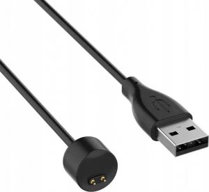 Kabel USB OEM ŁADOWARKA USB MI BAND / SMART BAND 5/6/7 BLACK / CZARNY, 100CM 1