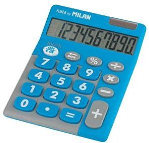 Kalkulator Milan Kalkulator 10 pozycyjny Touch Duo niebieski 1