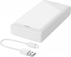 Powerbank Deltaco PB-A1002 20000mAh Biały 3