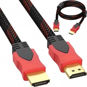 Kabel Retoo KABEL HDMI FULL HD UHD 4K 3D PRZEWÓD HIGH SPEED 5M -E376 1