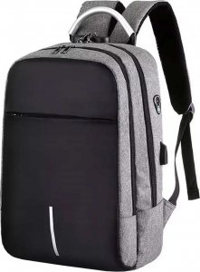Plecak 4kom.pl Plecak antykradzieżowy na laptopa, na tablet z zamkiem szyfrowym uniwersalny z ładowarką podróżny 12