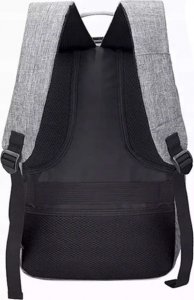 Plecak 4kom.pl Plecak antykradzieżowy na laptopa, na tablet z zamkiem szyfrowym uniwersalny z ładowarką podróżny 5