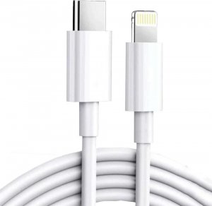 Kabel USB Alogy USB-C - Lightning 2 m Biały 1