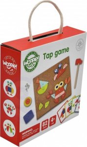 Woopie WOOPIE GREEN Drewniana Przybijanka z Młotkiem Układanka 20 wzorów 82 el. Certyfikat FSC 12