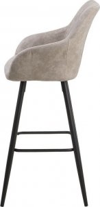 Beliani Zestaw 2 krzeseł barowych beżowy DARIEN! 5