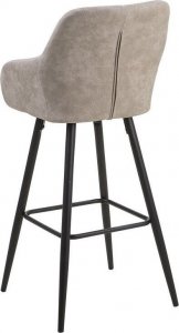 Beliani Zestaw 2 krzeseł barowych beżowy DARIEN! 6