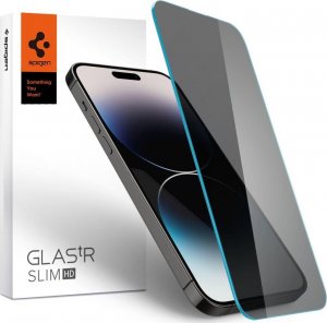 Spigen SZKŁO HARTOWANE SPIGEN GLAS.TR SLIM IPHONE 14 PRO PRIVACY 1