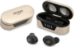 Słuchawki Guess Guess słuchawki Bluetooth GUTWST31ED TWS + stacja dokująca złoty/gold 12