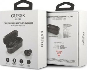 Słuchawki Guess Guess słuchawki Bluetooth GUTWST31EK TWS + stacja dokująca czarny/black 13
