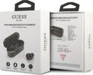 Słuchawki Guess Guess słuchawki Bluetooth GUTWST31EK TWS + stacja dokująca czarny/black 5