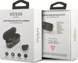 Słuchawki Guess Guess słuchawki Bluetooth GUTWST31EK TWS + stacja dokująca czarny/black 10